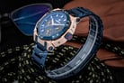Expedition E 6385 BF BURBU Ladies Blue Dial Blue Stainless Steel-4