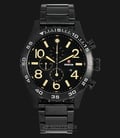 Expedition EXF-6387-MCBIPBAIV Man Chronograph Black Dial Black Stainless Steel-0