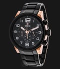 Expedition EXF-6401-MCBBRBA Man Chronograph Black Dial Stainless Steel-0