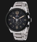 Expedition EXF-6401-MCBTBBA Man Chronograph Black Dial Stainless Steel-0