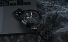 Expedition Chronograph E 6402 BC BIPBA Men Black Dial Black Stainless Steel Strap-3