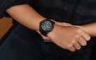 Expedition Chronograph E 6402 BC BIPBA Men Black Dial Black Stainless Steel Strap-6
