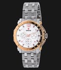 Expedition E 6402 BF BTRSL Ladies White Dial Silver Stainless Steel-0