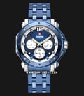 Expedition E 6402 BF BTUBU Ladies Blue Dial Blue Stainless Steel Strap-0
