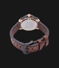 Expedition E 6402 BF LBRBA Ladies Black Dial Brown Leather Strap-2