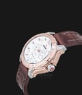 Expedition E 6402 BF LTRSL Ladies Silver Dial Brown Leather Strap-1
