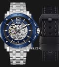 Expedition Automatic E 6402 MA BTUBU Skeleton Dial St. Steel Strap + Extra Strap Special Edition-0