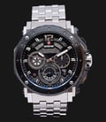 Expedition Chronograph EXF-6402-MCBTBBA Man Black Dial Stainless Steel-0