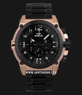 Expedition Chronograph E 6605 MC BBRBA Man Black Dial Stainless Steel Strap-0