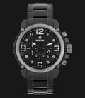 Expedition Chronograph E 6605 MC BEPBA Men Black Dial Black Stainless Steel Strap-0