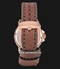 Expedition E 6606 BF LRGSL Ladies Mother of Pearl Dial Brown Leather Strap-2