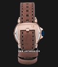 Expedition E 6606 BF LURBU Ladies Blue Dial Brown Leather Strap-2