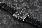 Expedition Chronograph E 6636 BC LTBGN Men Green Dial Black Leather Strap-6