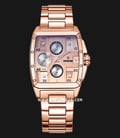 Expedition Modern Classic E 6636 BF BRGRG Ladies Rose Gold Dial Rose Gold Stainless Steel Strap-0