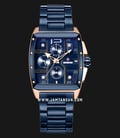 Expedition Modern Classic E 6636 BF BURBU Ladies Blue Dial Blue Stainless Steel Strap-0