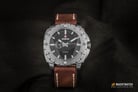 Expedition E 6656 MA LSSBA Automatic Men Black Dial Brown Leather Strap-3