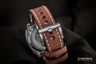Expedition E 6656 MA LSSBA Automatic Men Black Dial Brown Leather Strap-5