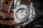 Expedition E 6656 MA LSSBA Automatic Men Black Dial Brown Leather Strap-6