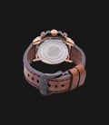 Expedition EXF-6669-MCLBRBA Man Black Dial Brown Leather Strap-2