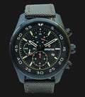 Expedition EXF-6677-MCNIPBAGN Man Black Dial Green Canvas Strap-0