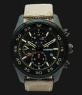 Expedition EXF-6677-MCNIPBAYL Man Black Dial Beige CanvasStrap-0