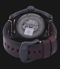 Expedition EXF-6679-MALAPBA Man Black Dial Brown Leather Strap-2