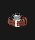 Expedition EXF-6681-MCLTBBA Man Black Dial Brown Leather Strap-2