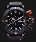 Expedition EXF-6684-MCLEPBA Man Black Dial Black Leather Strap-0