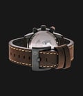 Expedition EXF-6685-MCLIPBARG Chronograph Man Black Dial Brown Leather Strap-2