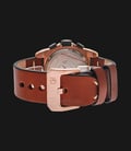 Expedition EXF-6692-MCLBRBA Chronograph Man Black Dial Brown Leather Strap-2
