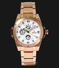 Expedition E 6696 BF BRGSL Ladies Sport White Dial Rosegold-tone Stainless Steel-0