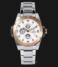 Expedition E 6696 BF BTRSL Ladies Sport White Dial Stainless Steel Watch-0