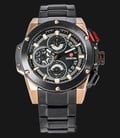 Expedition EXF-6696-MCBBRBA Man Chronograph Black Dial Stainless Steel-0