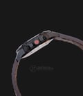 Expedition EXF-6698-MCLIPBA Man Black Dial Brown Leather Strap-1