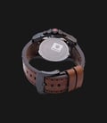 Expedition EXF-6699-MCLIPBABO Chronograph Man Black Dial Brown Leather Extra Skull Bracelet-2