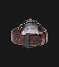 Expedition EXF-6715-MCLBRBO-SET Man Black Dial Brown Leather Strap-2