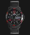 Expedition EXF-6719-MFBIPBARE Man Black Pattern Dial Black Stainless Steel-0