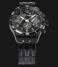 Expedition EXF-6720-MCBIPBAIV Man Chronograph Black Dial Black Stainless Steel-0