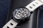 Expedition Sport E 6722 MH RIPBAGY Man Skeleton Dial White Rubber Strap-8