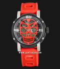Expedition Sport E 6722 MH RTBBARE Man Skeleton Dial Red Rubber Strap-0