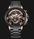 Expedition E 6734 MC BBRBA Man Sport Chronograph Black Dial Stainless Steel-0