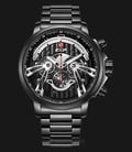 Expedition E 6734 MC BEPBA Man Sport Chronograph Black Dial Black Stainless Steel-0