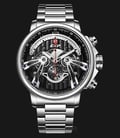 Expedition E 6734 MC BSSBA Man Sport Chronograph Black Dial Stainless Steel-0