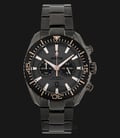 Expedition E 6735 MC BEPBAOR Chronograph Men Black Dial Black Stainless Steel-0