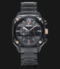 Expedition EXF-6738-MCBBRBA Man Chronograph Black Dial Stainless Steel-0