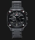 Expedition EXF-6738-MCBIPBARE Man Chronograph Black Dial Stainless Steel-0