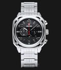 Expedition EXF-6738-MCBSSBA Man Chronograph Black Dial Stainless Steel-0