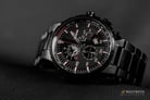 Expedition E 6747 MC BIPBA Chronograph Men Black Dial Black Stainless Steel Strap-3
