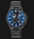 Expedition E 6747 MC BIPBU Chronograph Men Blue Dial Black Stainless Steel Strap-0