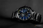 Expedition E 6747 MC BIPBU Chronograph Men Blue Dial Black Stainless Steel Strap-3